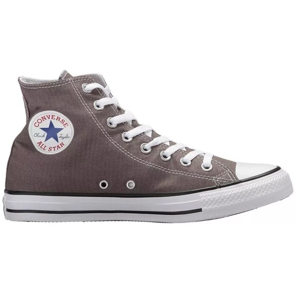 CONVERSE Chuck Taylor All Star High Top Shoes Men's Size 9 Charcoal Grey NEW - Picture 1 of 6